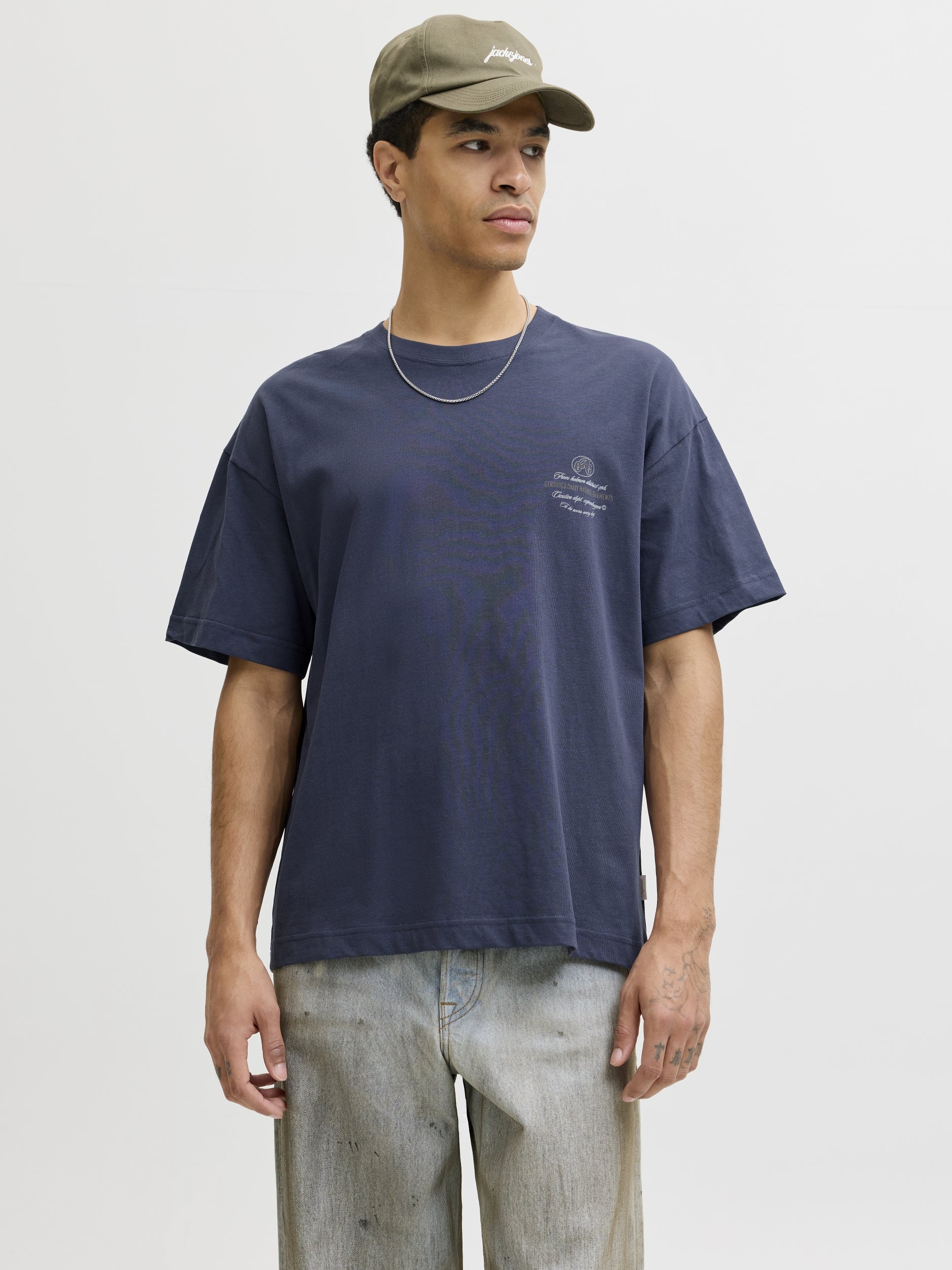 JACK & JONES JORUPSTATE GRAPHIC BACK TEE SS CN Freizeitshirts /-hemden JACK & JONES