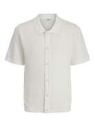 JACK & JONES JPRBLAJONES KNIT POLO SS Freizeitshirts /-hemden JACK & JONES Cloud Dancer S