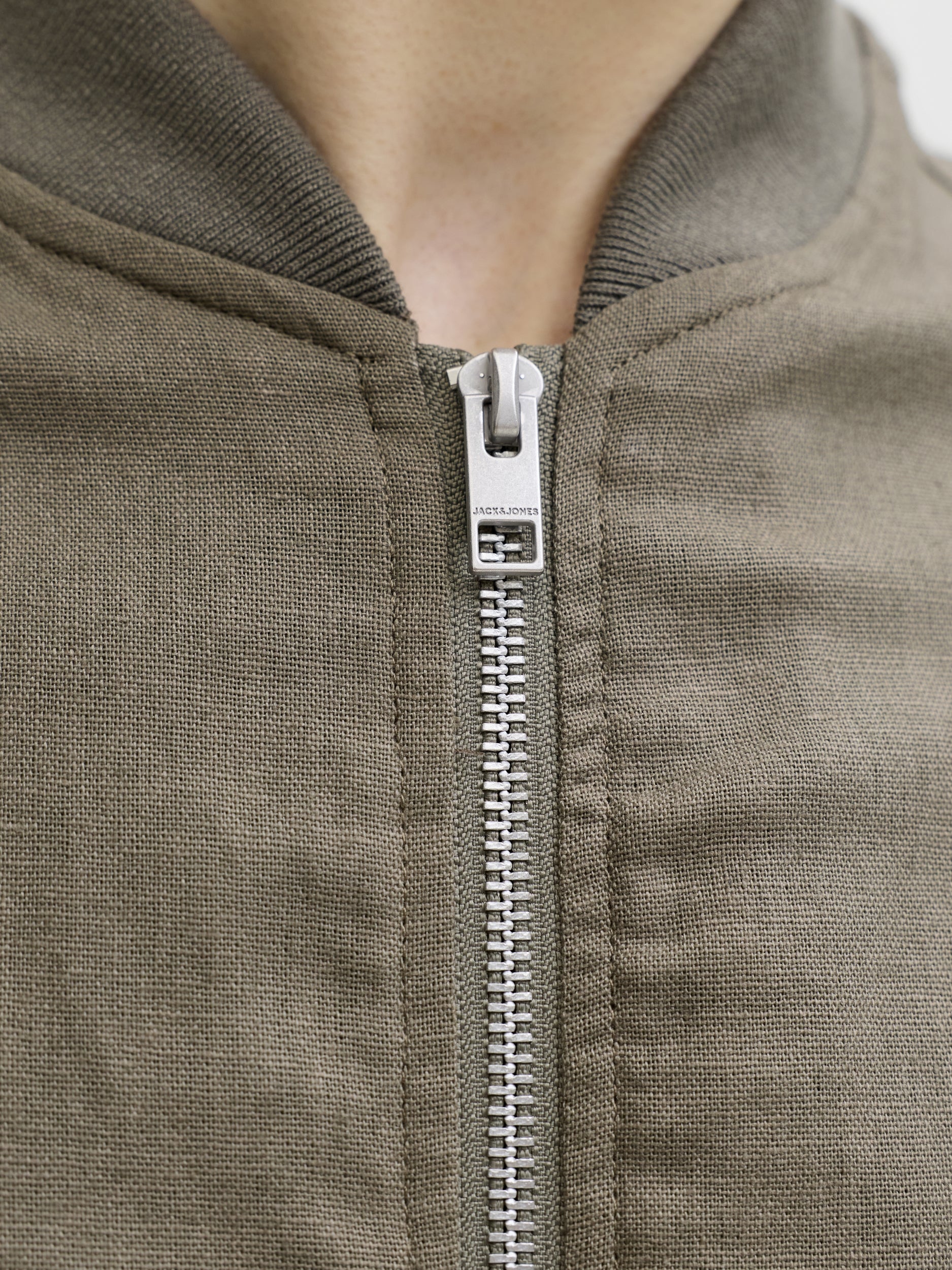 JACK & JONES JPRBLALEISTER LINEN BLEND BOMBER JK Freizeitjacken JACK & JONES
