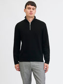 JACK & JONES JPRBLAMILANO STITCH KNIT HALF ZIP S Freizeitpullover JACK & JONES