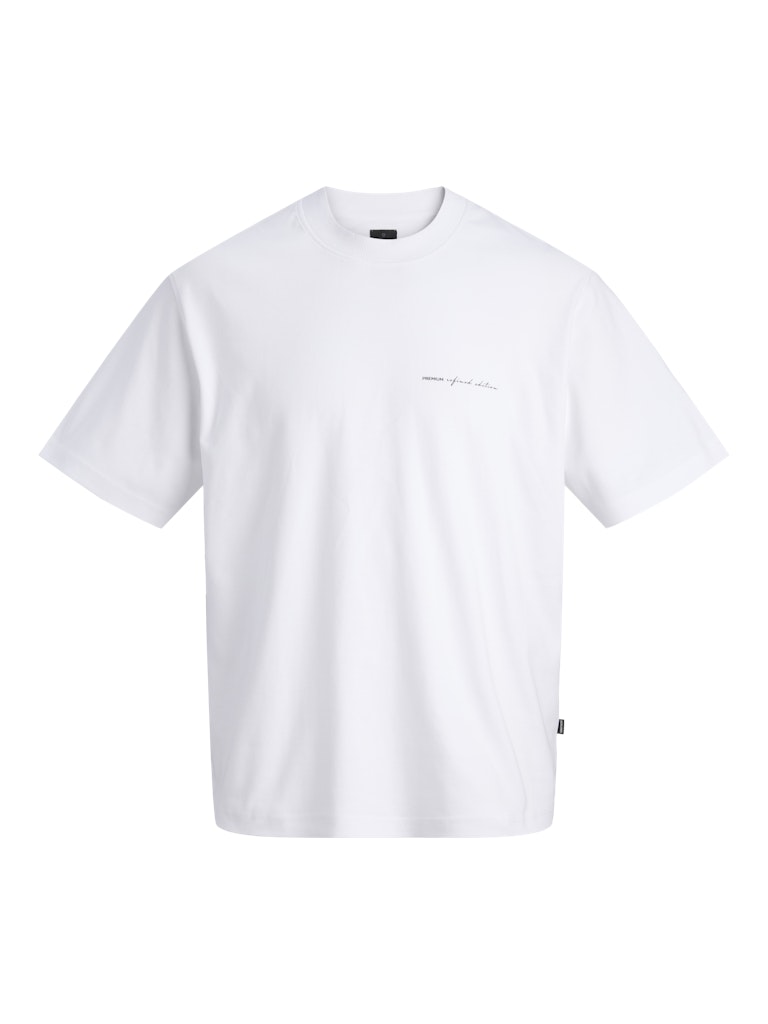 JACK & JONES JPRBLAOWEN SS BRANDING TEE SN Freizeitshirts /-hemden JACK & JONES Bright White S