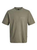 JACK & JONES JPRBLAOWEN SS BRANDING TEE SN Freizeitshirts /-hemden JACK & JONES Smokey Olive S