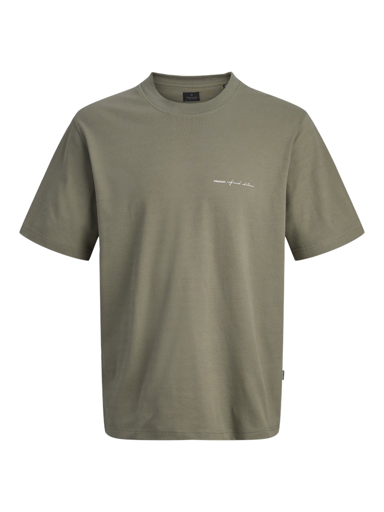 JACK & JONES JPRBLAOWEN SS BRANDING TEE SN Freizeitshirts /-hemden JACK & JONES Smokey Olive S