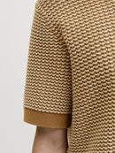 JACK & JONES JPRBLUKINGSLEY KNIT POLO SS LN Freizeitshirts /-hemden JACK & JONES