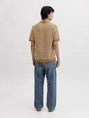 JACK & JONES JPRBLUKINGSLEY KNIT POLO SS LN Freizeitshirts /-hemden JACK & JONES