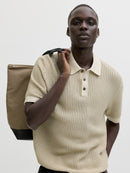 JACK & JONES JPRBLUKINGSLEY KNIT POLO SS LN Freizeitshirts /-hemden JACK & JONES