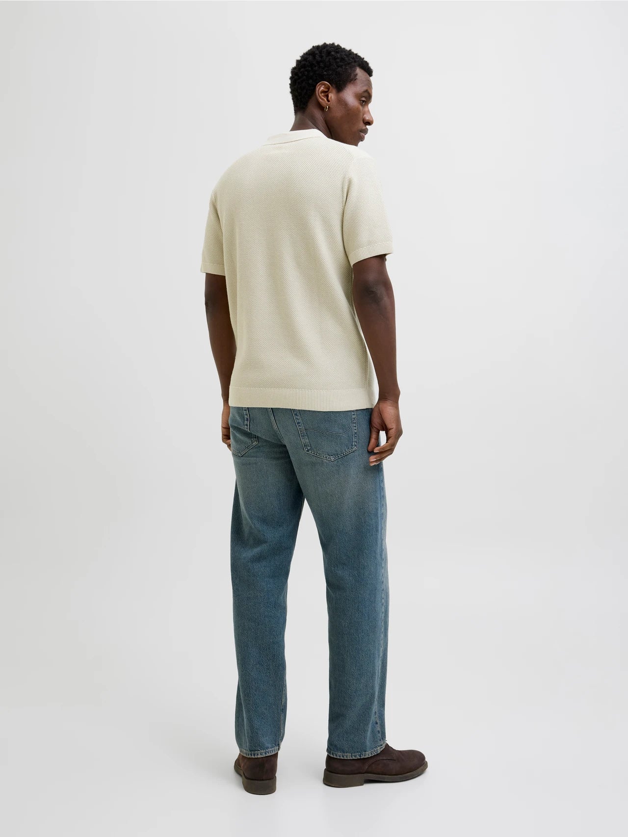 JACK & JONES JPRCCEASTON KNIT SPLIT NECK SS SN Freizeitshirts /-hemden JACK & JONES
