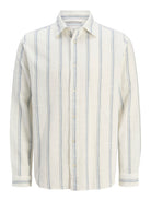 JACK & JONES JPRCCREGENT DOBBY L/S SHIRT Freizeitshirts /-hemden JACK & JONES Chambray Blue/Melange S