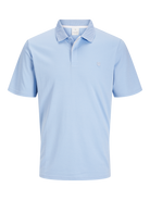 JACK & JONES JPRCCRODNEY SS POLO NOOS Freizeitshirts /-hemden JACK & JONES Chambray Blue S