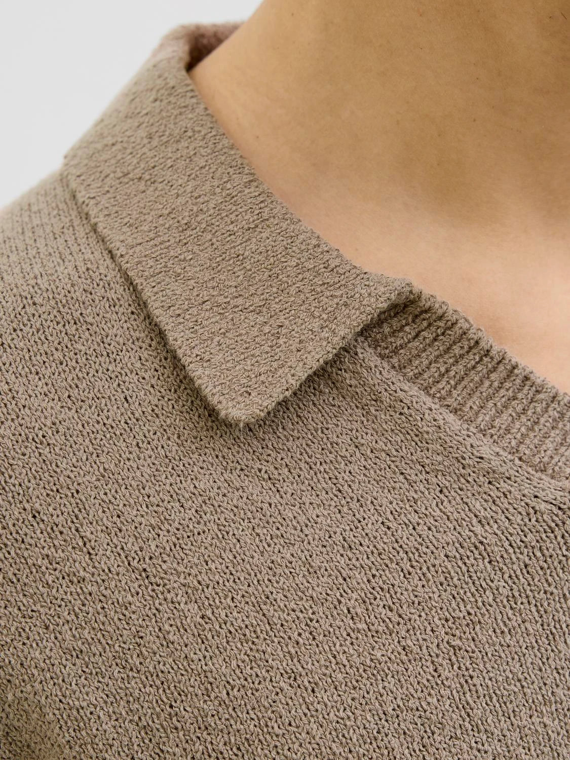 JACK & JONES JPRCCWILDER KNIT SPLIT NECK Freizeitshirts /-hemden JACK & JONES