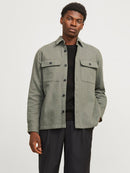 JACK & JONES JPRRAYMOND MELANGE SOLID LS OVERSHI Freizeitshirts /-hemden JACK & JONES