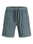 JACK & JONES JPSTBILL CORDUROY JOGGER SHORTS SRT Freizeithosen JACK & JONES Goblin Blue S