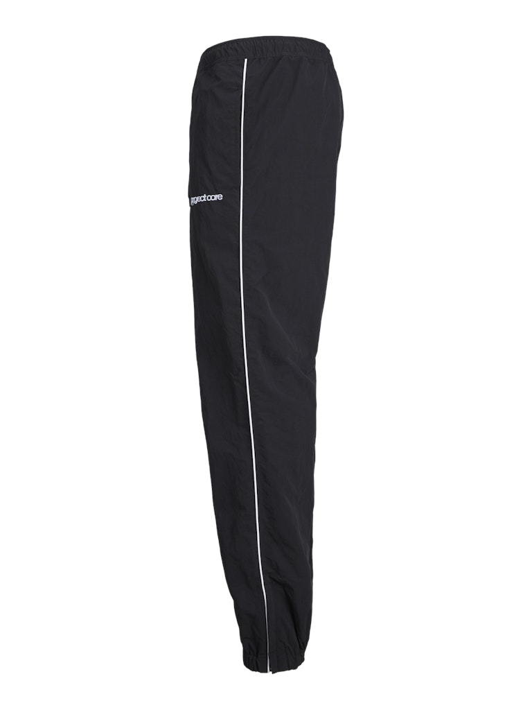 JACK & JONES JPSTKARL UNION PIPING TRACK PANT Black Freizeithosen JACK & JONES
