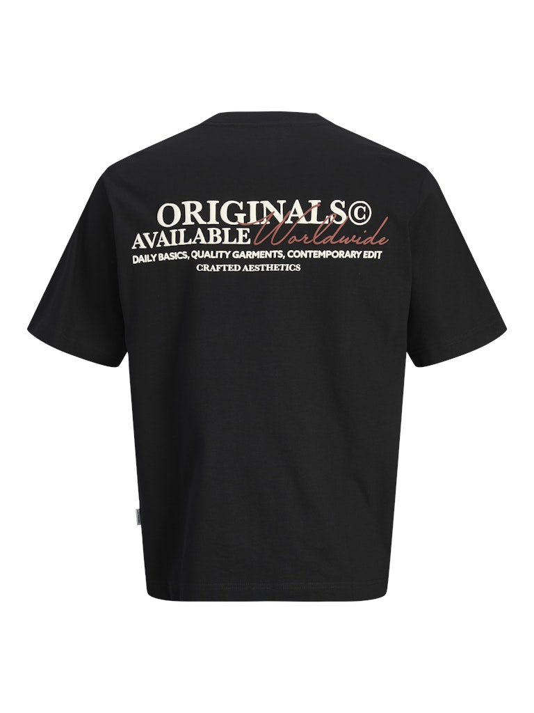 JACK & JONES JORISLINGTON TYPE TEE SS CREW NECK Antique White Freizeitshirts /-hemden JACK & JONES