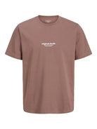 JACK & JONES JORVESTERBRO TEE SS CREW NECK NOOS Cosmic Sky Freizeitshirts /-hemden JACK & JONES Deep Taupe S