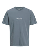 JACK & JONES JORVESTERBRO TEE SS CREW NECK NOOS Cosmic Sky Freizeitshirts /-hemden JACK & JONES Stormy Weather S