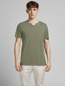 JACK & JONES Split Neck Tee NOS Freizeitshirts /-hemden JACK & JONES