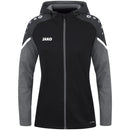 JAKO Kapuzenjacke Performance Fußballoberteile JAKO 804 schwarz/anthra light S