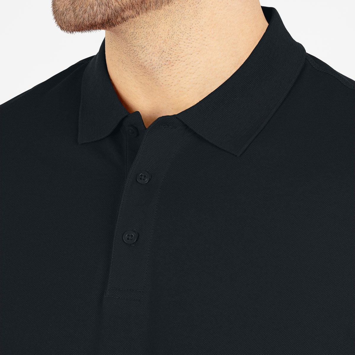 JAKO Polo Doubletex Freizeitshirts /-hemden JAKO Black S