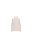 JEANNE BARET NAVARINO RIB TURTLENECK TOP