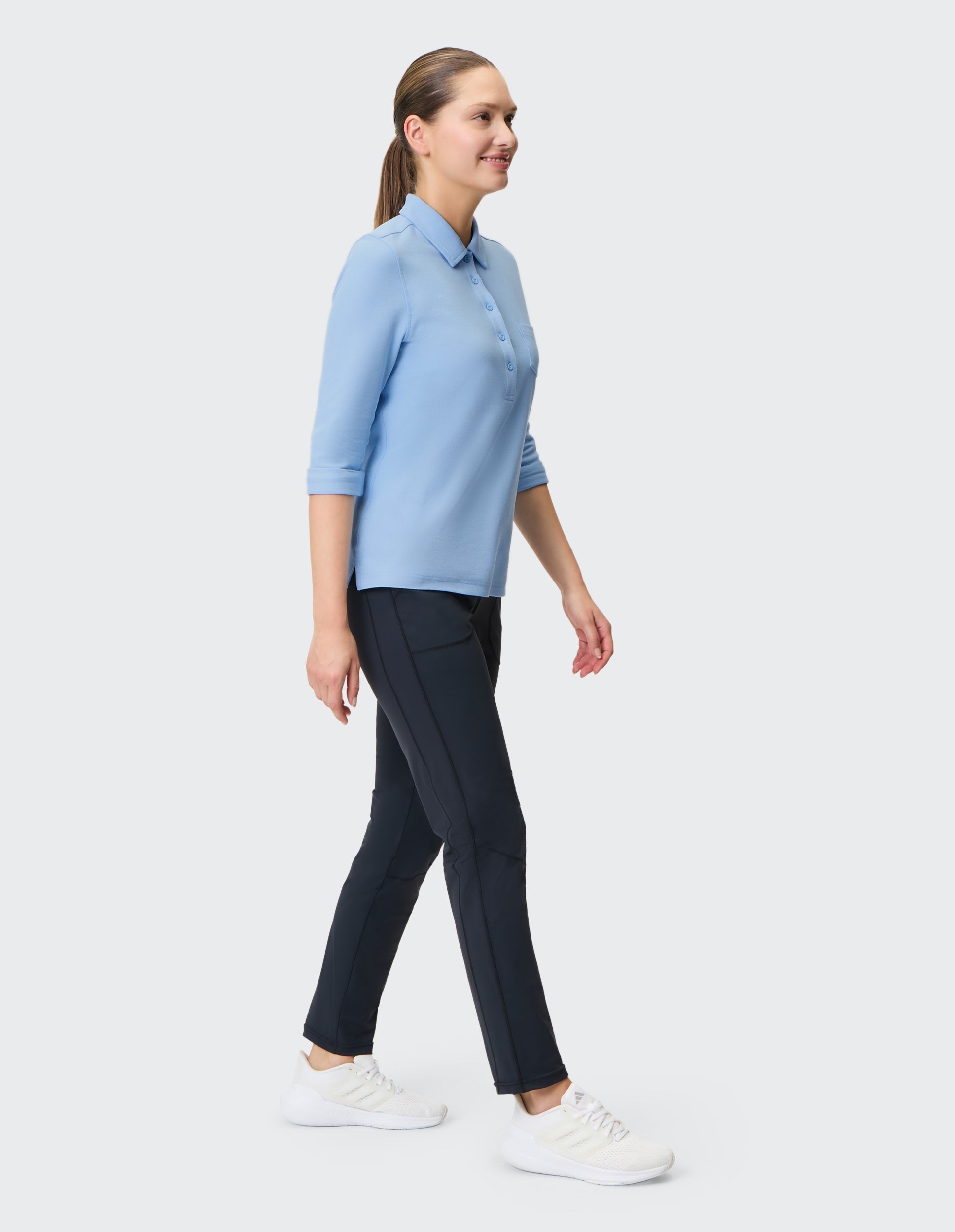 JOY GISELE Poloshirt clear sky Trainingsshirts JOY