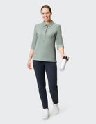 JOY GISELE Poloshirt clear sky Trainingsshirts JOY