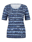 JOY MAGDA T-Shirt light lapis print Freizeitshirts /-blusen JOY light lapis print 38