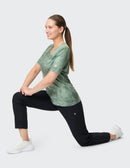 JOY SALLY T-Shirt misty sage print Freizeitshirts /-blusen JOY