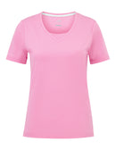 JOY SILKE T-Shirt Freizeitshirts /-blusen JOY aurora pink 38