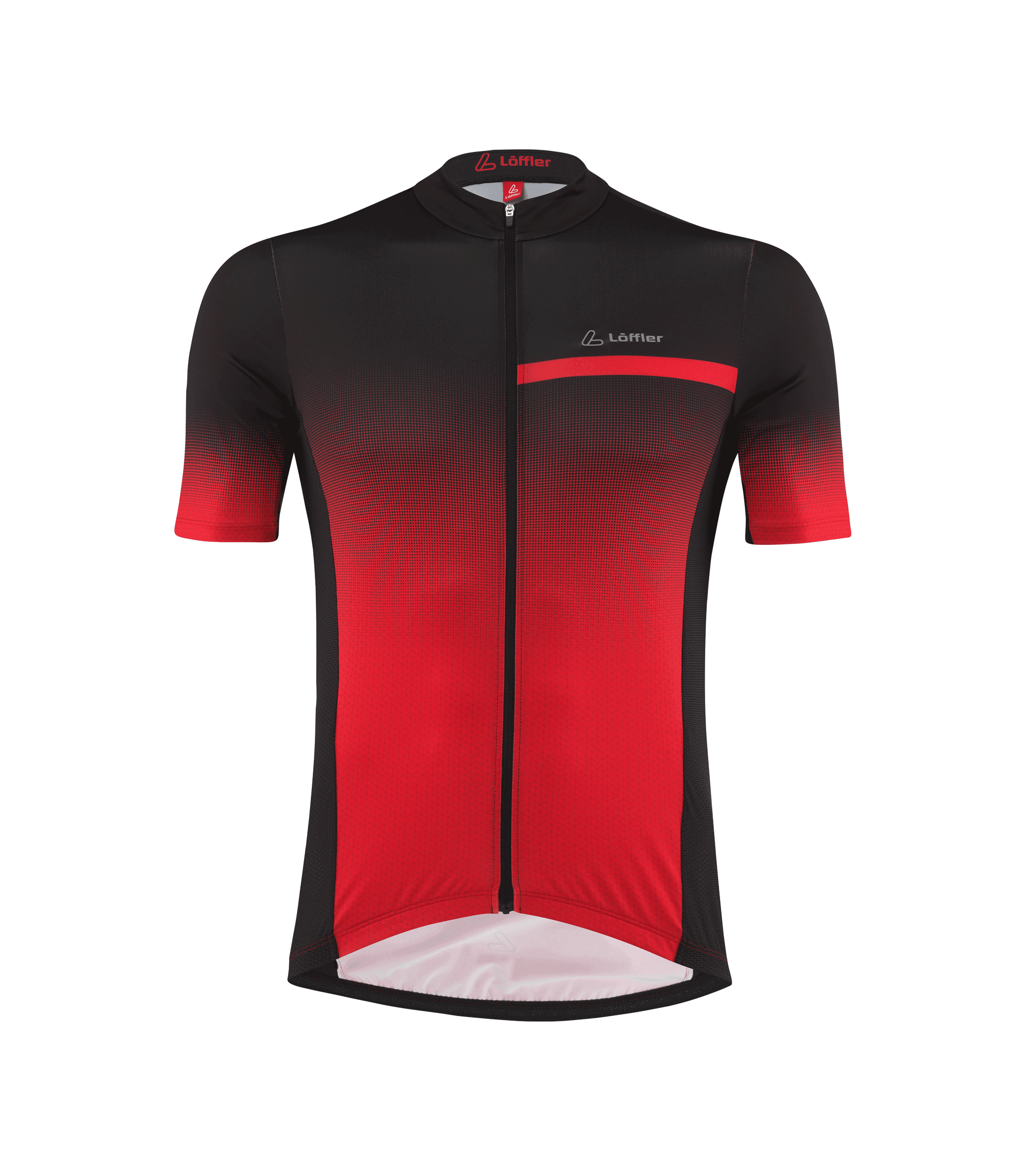 LÖFFLER M BIKE JERSEY FZ COOGAN MID Fahrradtrikots LÖFFLER Black 48