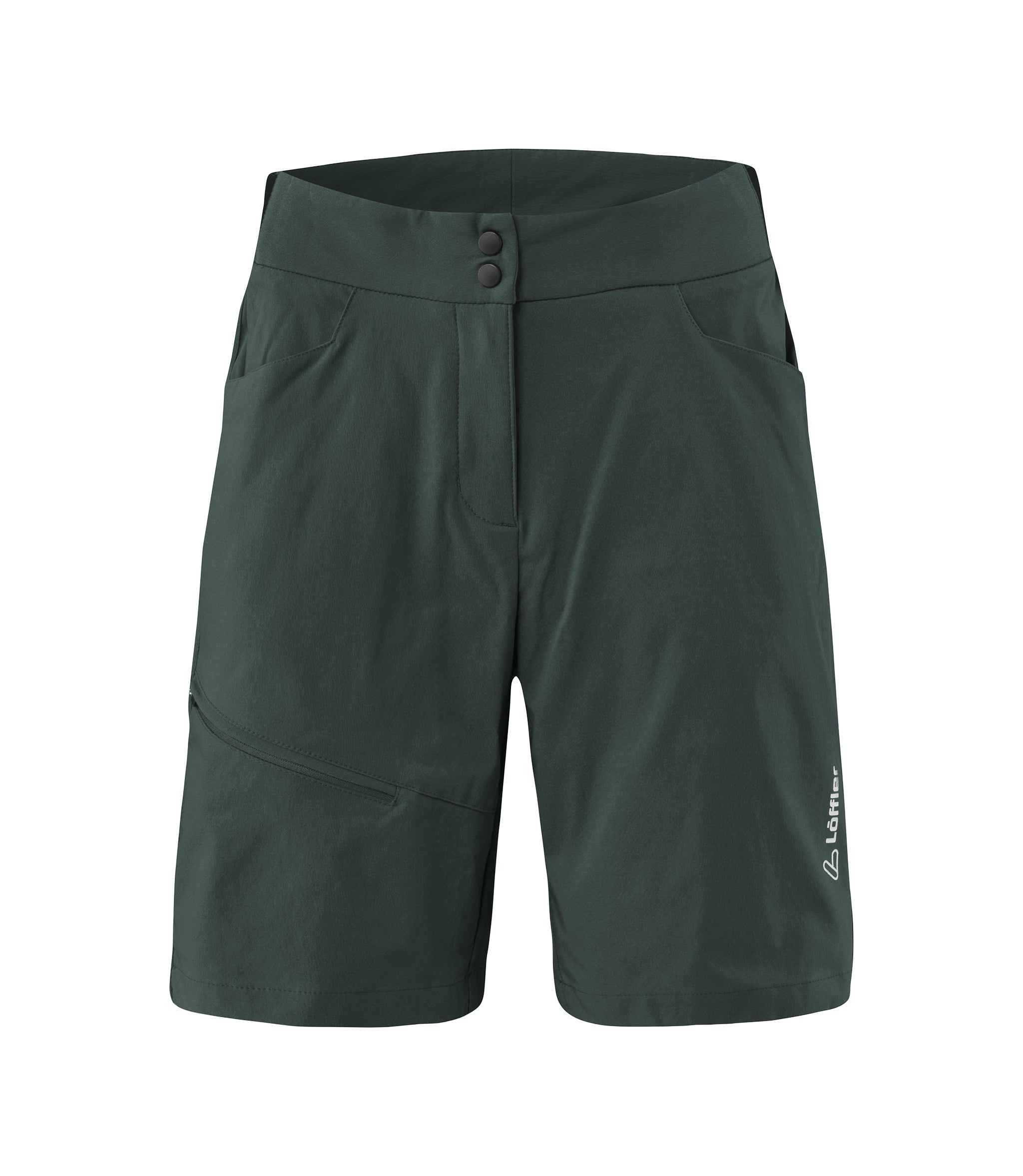 LÖFFLER W BIKE SHORTS COMFORT CSL Fahrradhosen LÖFFLER FOREST 36