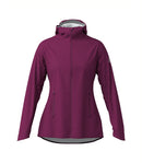 LÖFFLER W HOODED JACKET WPM POCKET Wanderjacken LÖFFLER BORDEAUX 36