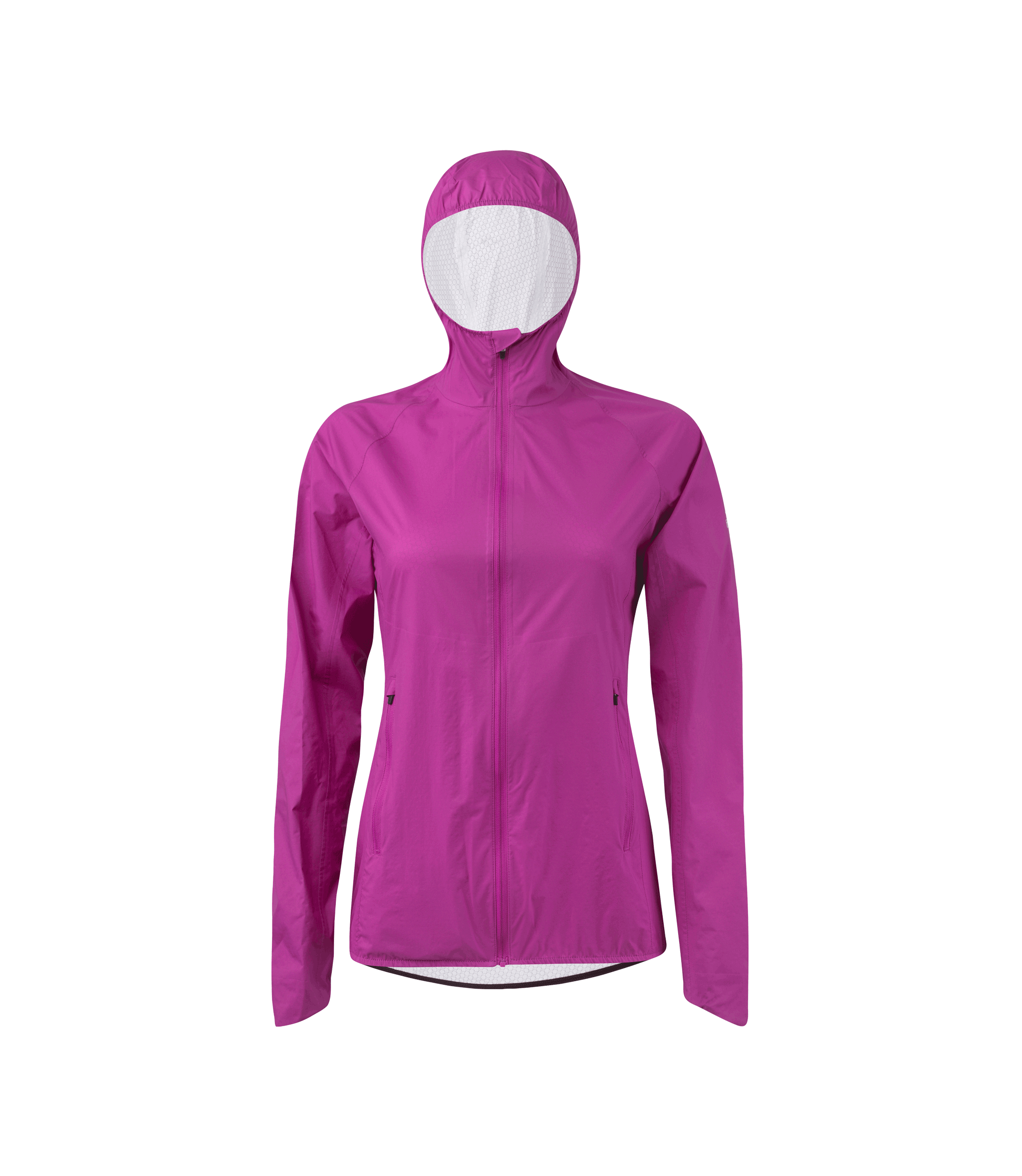 LÖFFLER W HOODED JACKET WPM POCKET Wanderjacken LÖFFLER PURPLE 36