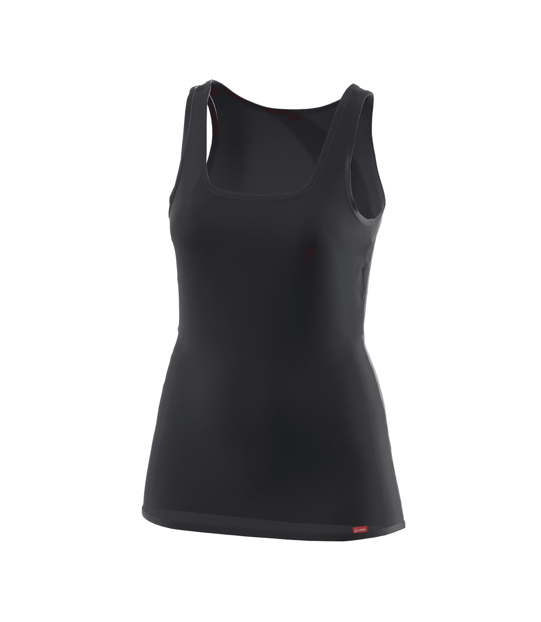 LÖFFLER W SINGLET TRANSTEX LIGHT Unterhemden LÖFFLER BLACK 36