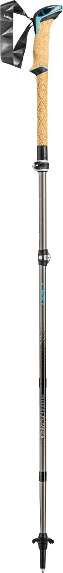 LEKI Cressida FX Carbon Wanderstöcke LEKI 1420 braun-grün -