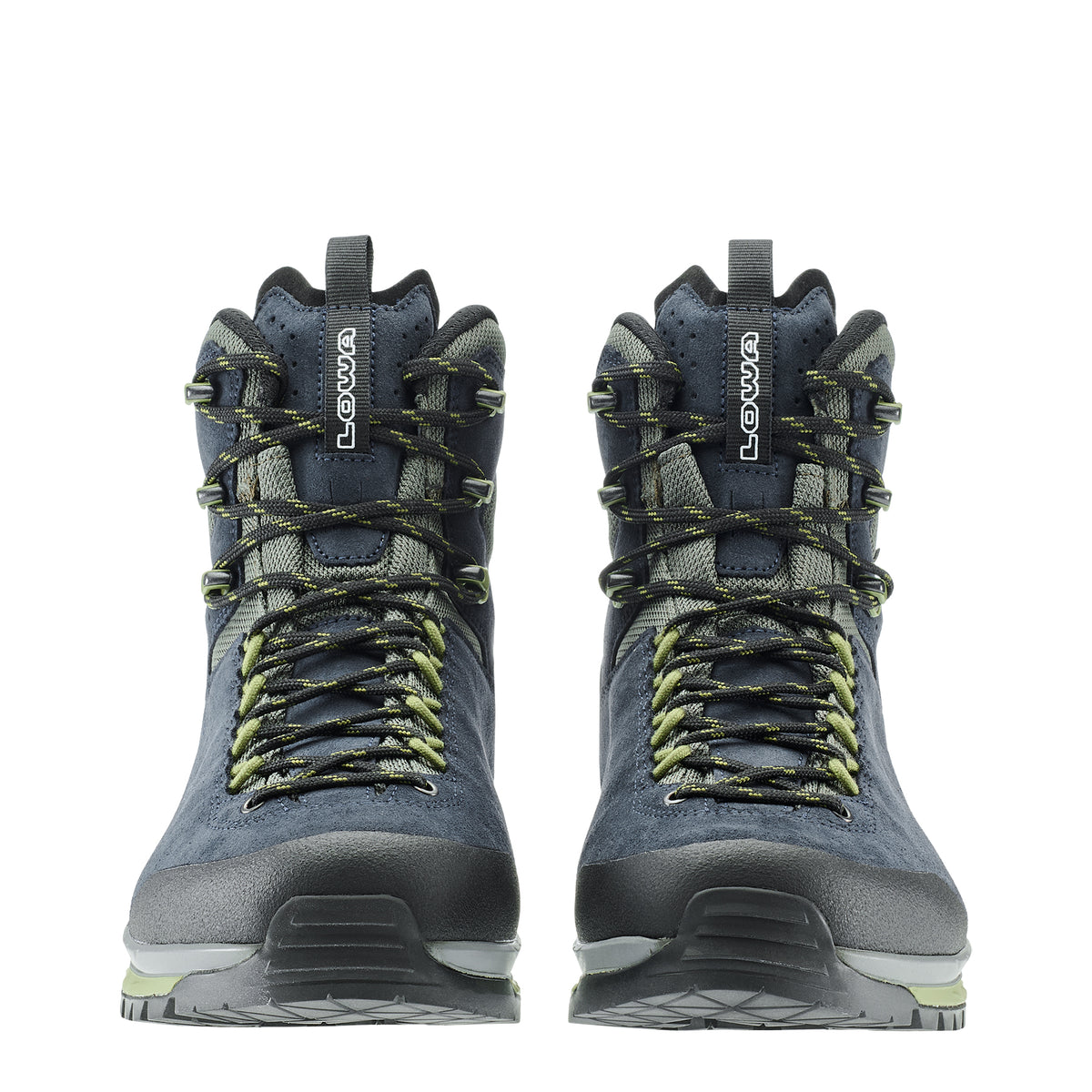 LOWA DELAGO GTX MID GRAU/SCHWARZ Trekkingschuhe LOWA