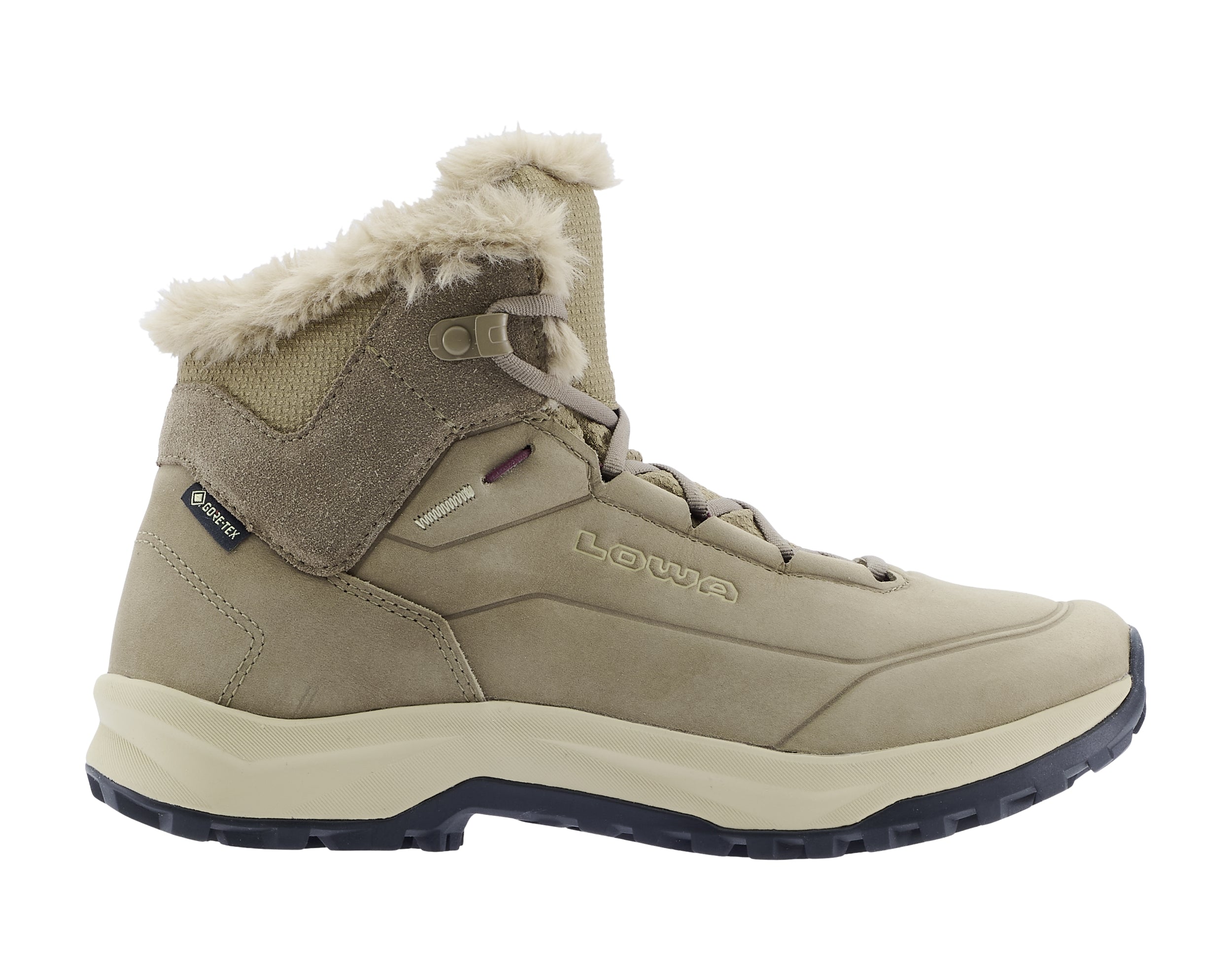 LOWA KALOYA WINTER GTX MID Ws LOWA DESERT/BORDEAUX 4,5