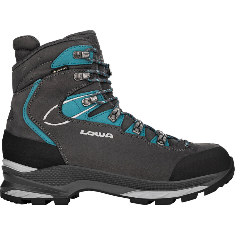 LOWA MAURIA EVO GTX Ws W Trekkingschuhe LOWA 9768 ANTHRAZIT/TÜRKIS 37.5