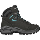 LOWA RENEGADE EVO GTX MID Ws W Multifunktionsschuhe LOWA 9368 ASPHALT/TÜRKIS 37.5