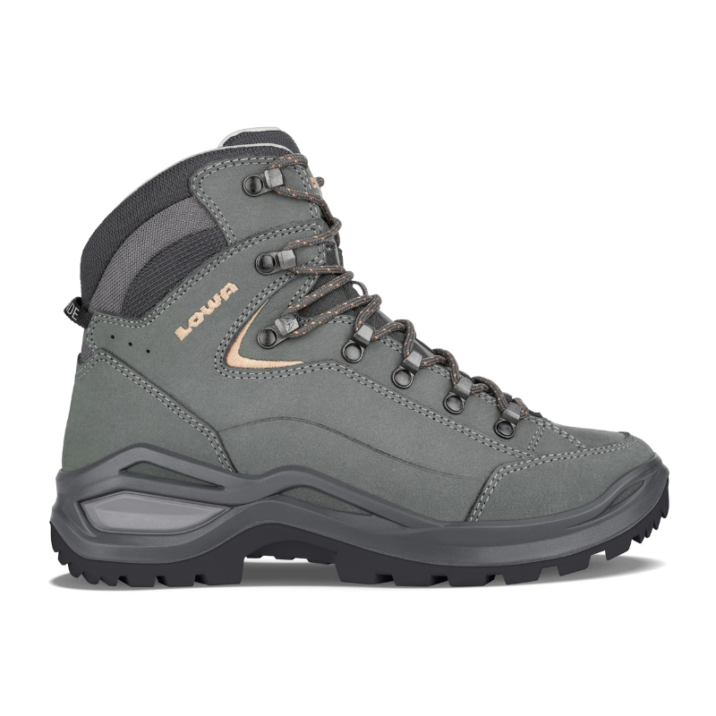 LOWA RENEGADE EVO LL MID Ws GRAPHIT/APRIKOSE Multifunktionsschuhe LOWA GRAPHIT/APRIKOSE 36.5