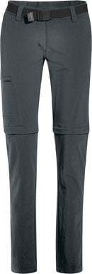 MAIER SPORTS Inara slim zip Da-Zip Off Hose el. Wanderhosen MAIER SPORTS M10949 graphite 72