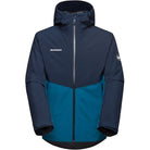 MAMMUT Alto Light 3 in 1 HS Hooded Jacket Wanderjacken MAMMUT 50554 deep ice-marine M