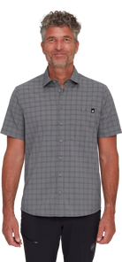 MAMMUT Lenni Shirt Men Wandershirts /-hemden MAMMUT steel-black S