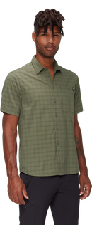 MAMMUT Lenni Shirt Men Wandershirts /-hemden MAMMUT marsh-dark marsh S