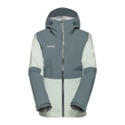 MAMMUT Linard Guide HS Hooded Jacket Women Wanderjacken MAMMUT silver sage-strata S