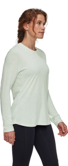 MAMMUT Massone Light Longsleeve Women Wandershirts /-hemden MAMMUT silver sage S