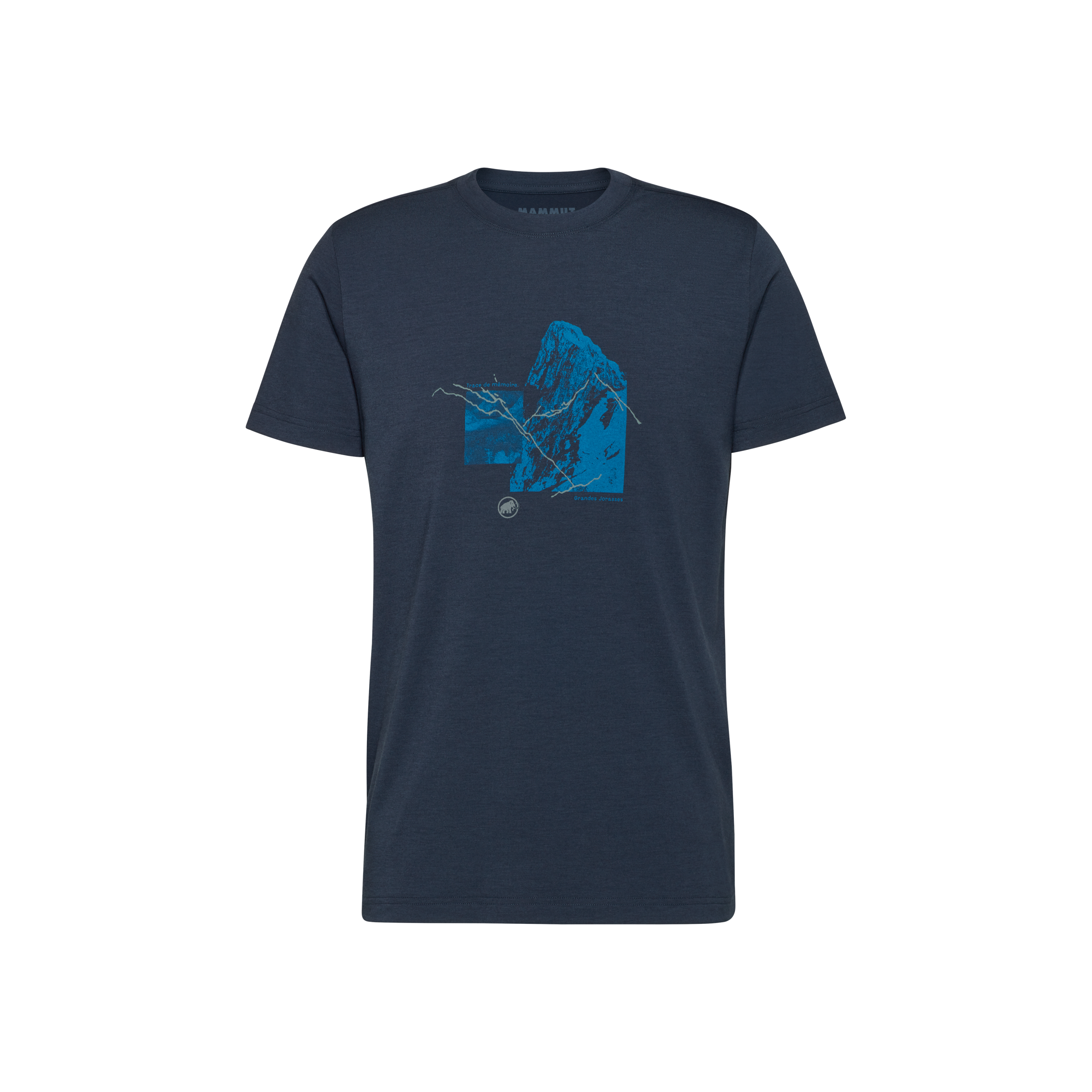 MAMMUT Mountain T-Shirt Men 4208m Wandershirts /-hemden MAMMUT marine S