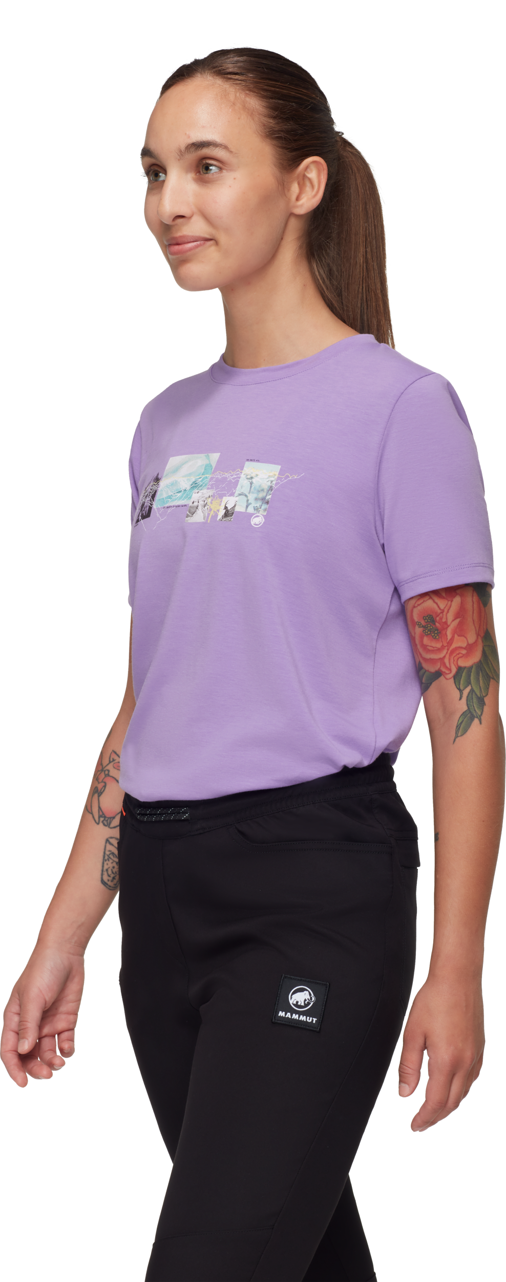 MAMMUT Mountain T-Shirt Women 3308m Wandershirts /-hemden MAMMUT