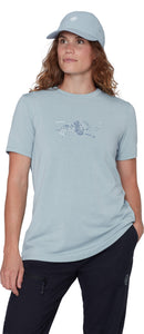 MAMMUT Mountain T-Shirt Women Fruendenhorn Wandershirts /-hemden MAMMUT
