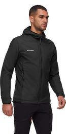 MAMMUT Rime Air IN Hybrid Hooded Jacket Men Wanderjacken MAMMUT